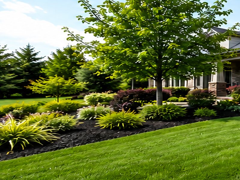 Layered planting beds